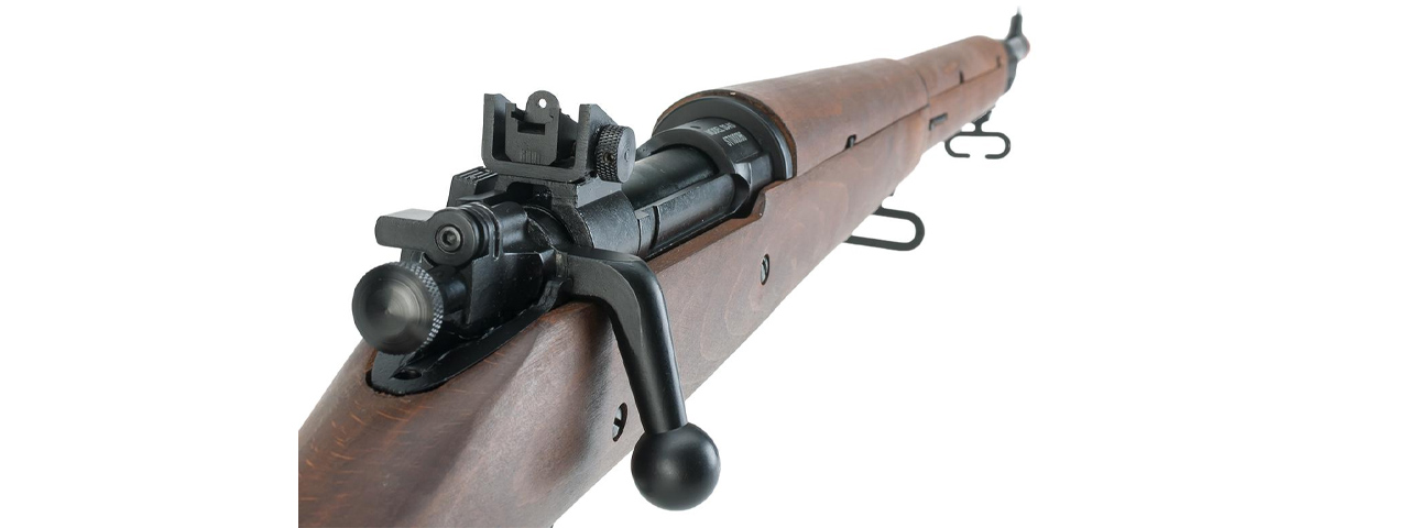 S&T M1903A3 Bolt Action Spring Powered Airsoft Rifle - (Wood)