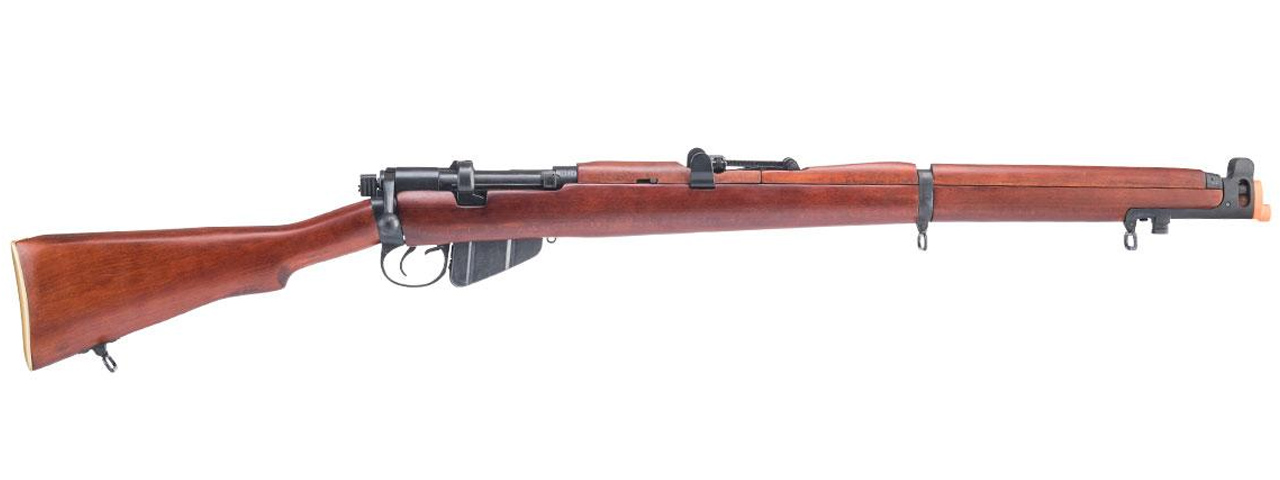 S&T Lee Enfield No. 1 Mk III Spring Powered Bolt Action Rifle w/ Real Wood Stock