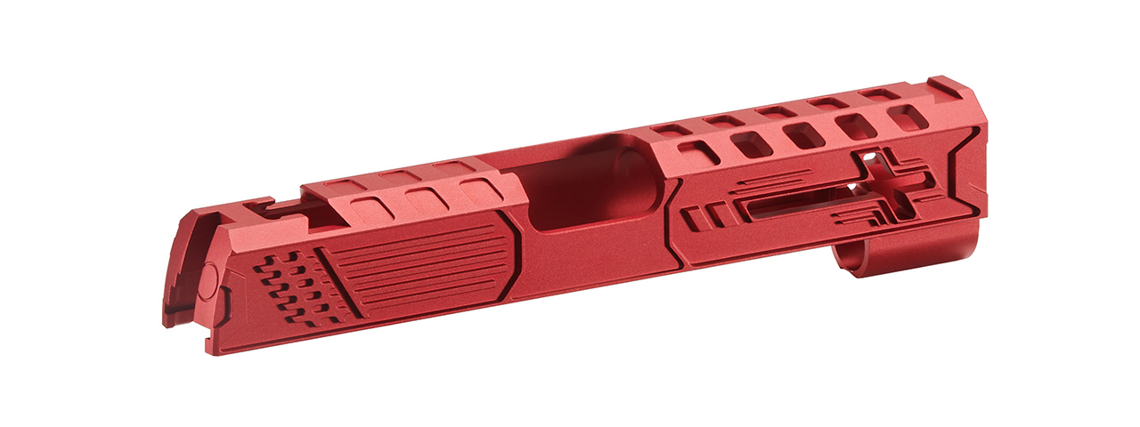 Dr. Black Royal Aluminum Slide for TM Hi-CAPA 4.3 GBB Pistols - (Red)