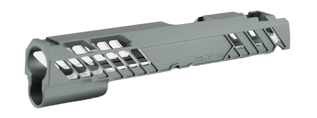 Dr. Black Aluminum Slide Type 505 for TM Hi-CAPA 5.1 GBB Pistols - (Gray)