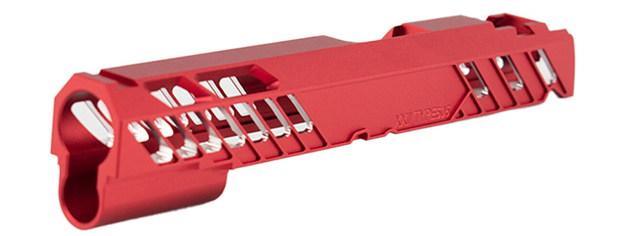 Dr. Black Aluminum Slide Type 505 for TM Hi-CAPA 5.1 GBB Pistols - (Red)