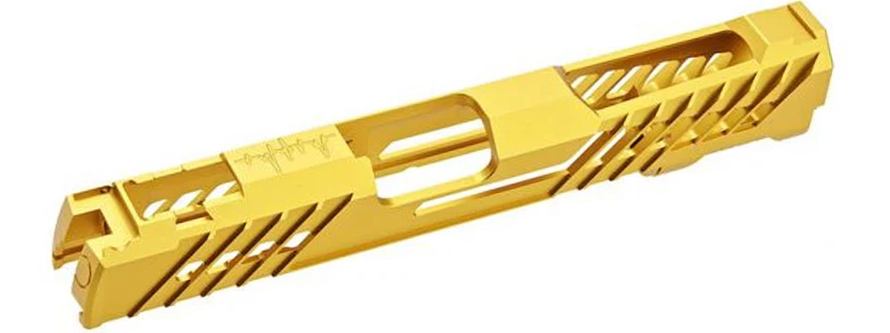 Dr. Black Aluminum Slide Type 706 for TM Hi-CAPA 5.1 GBB Pistols - (Gold)