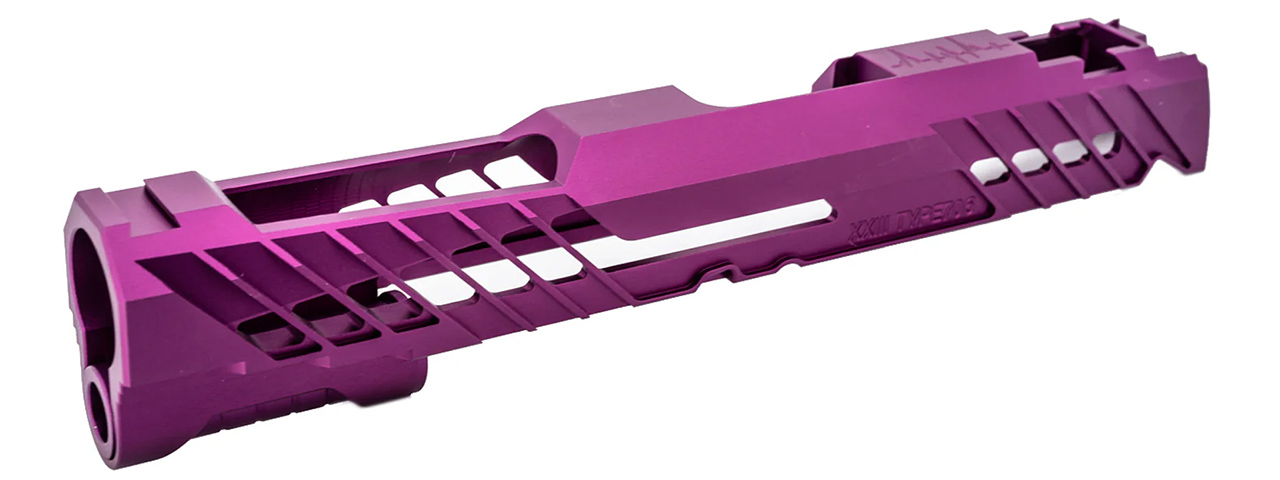 Dr. Black Aluminum Slide Type 706 for TM Hi-CAPA 5.1 GBB Pistols - (Purple)