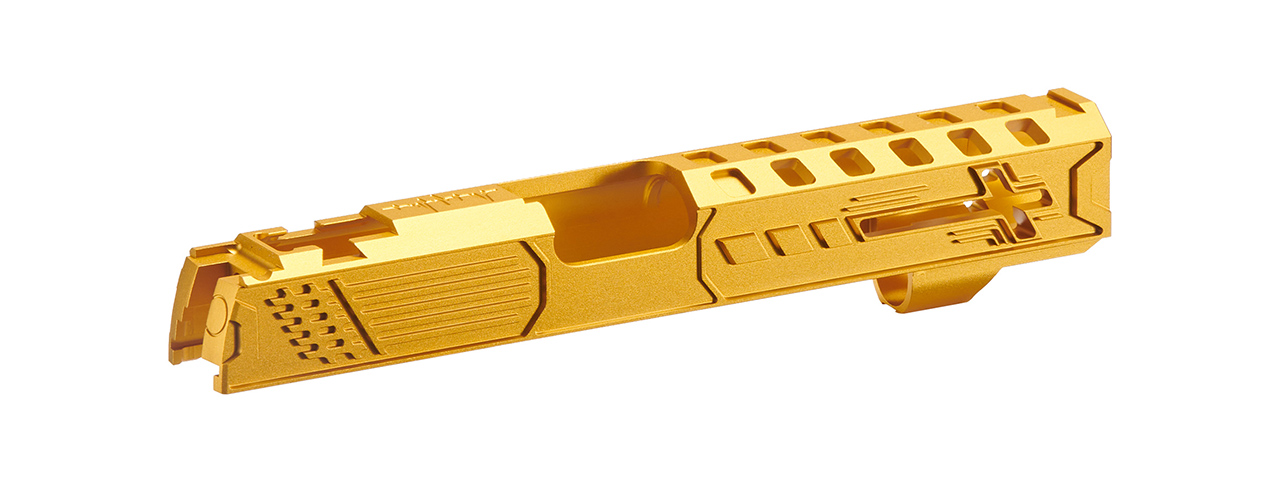 Dr. Black Royal Aluminum Slide for TM Hi-CAPA 5.1 GBB Pistols - (Gold)