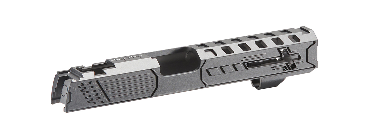 Dr. Black Royal Aluminum Slide for TM Hi-CAPA 5.1 GBB Pistols - (Gray)