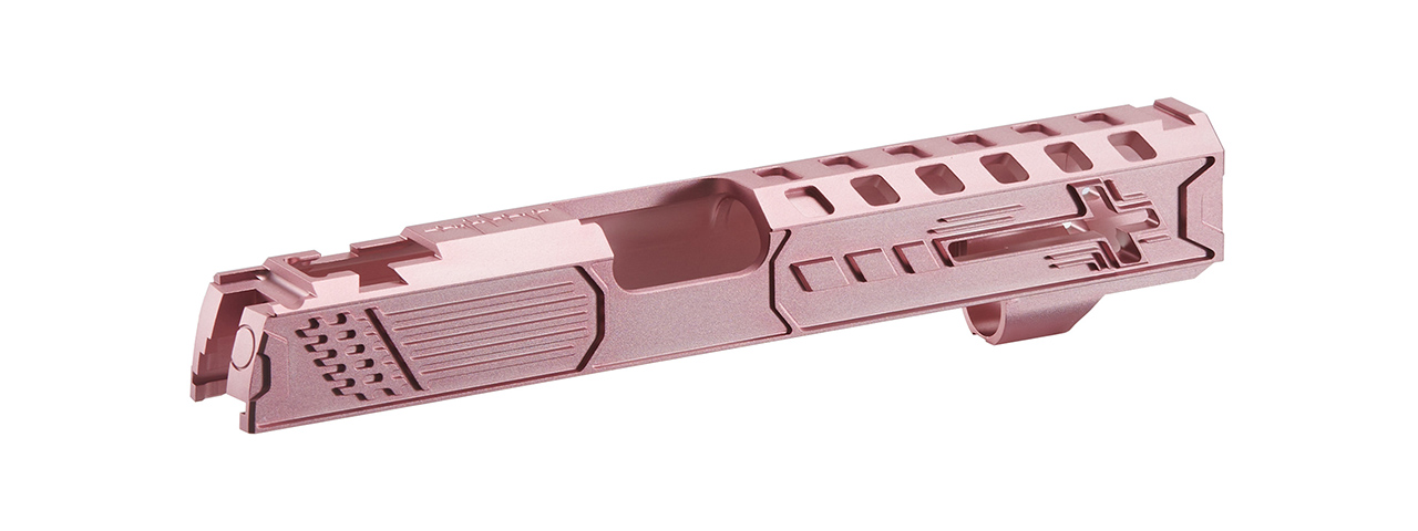 Dr. Black Royal Aluminum Slide for TM Hi-CAPA 5.1 GBB Pistols - (Pink)