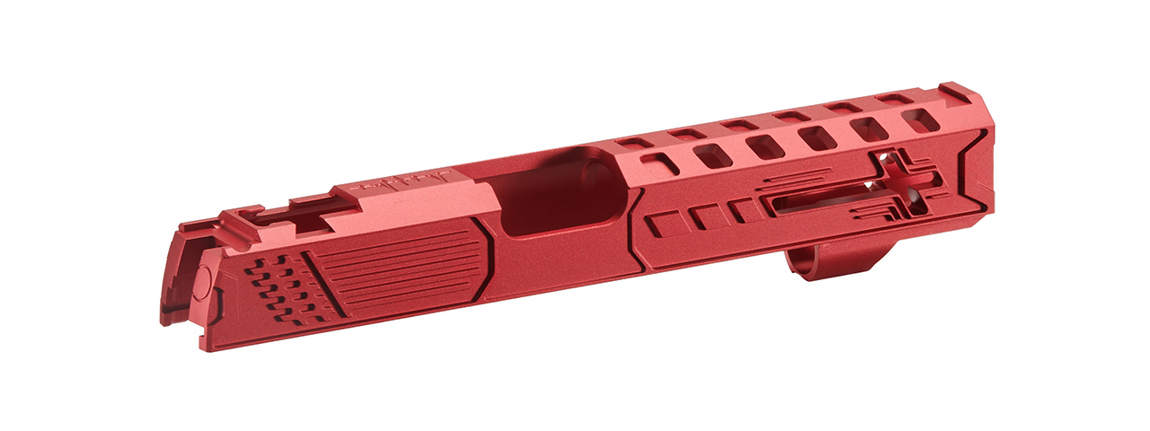 Dr. Black Royal Aluminum Slide for TM Hi-CAPA 5.1 GBB Pistols - (Red)