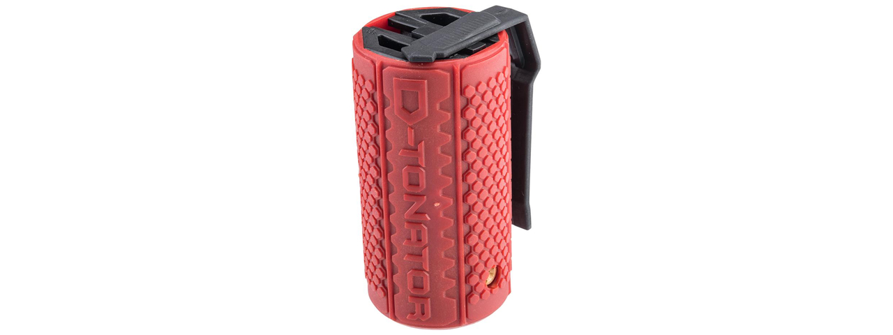 Storm D-tonator Gas Airsoft Grenade - (Red)