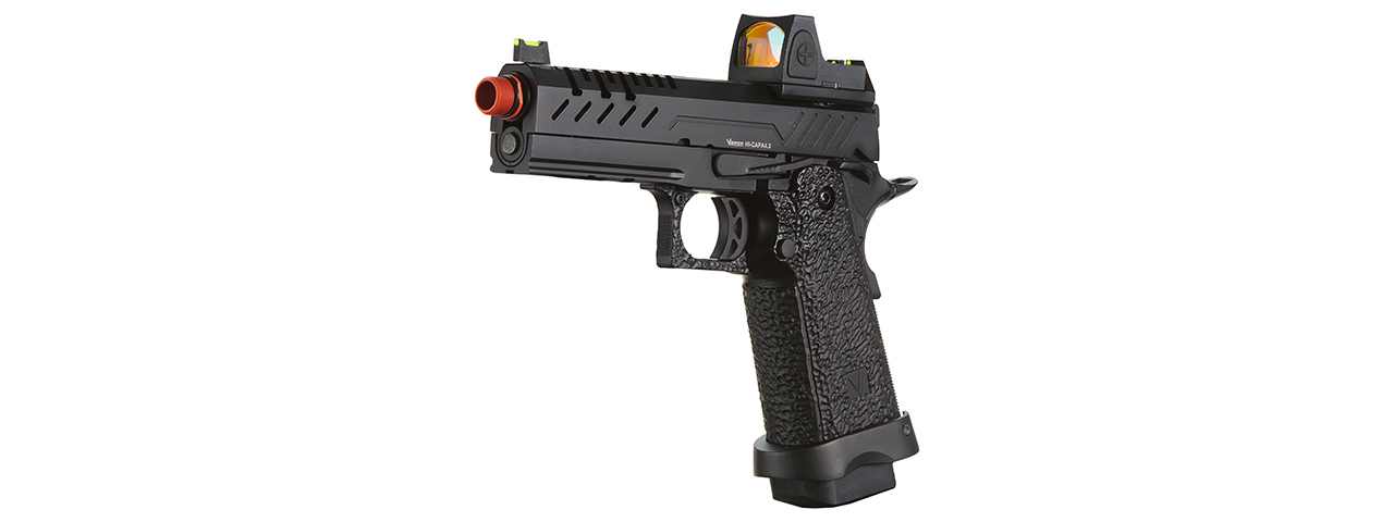 Vorsk Hi-Capa 4.3 GBB Pistol w/ Red Dot Sight - (Black)