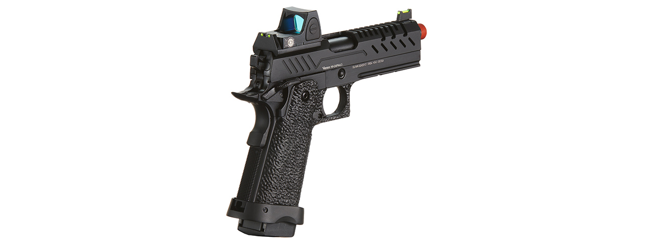 Vorsk Hi-Capa 4.3 GBB Pistol w/ Red Dot Sight - (Black)