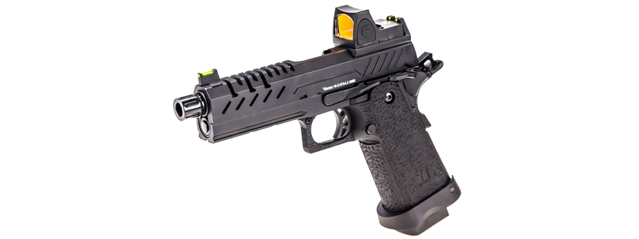 Vorsk Hi-Capa 4.3 GBB Pistol w/ Red Dot Sight - (Black)