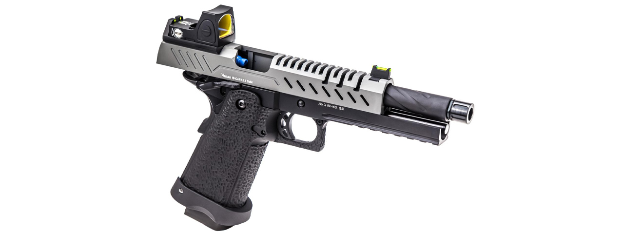 Vorsk Hi-Capa 5.1 GBB Pistol w/ Red Dot Sight - (Black/Gray)