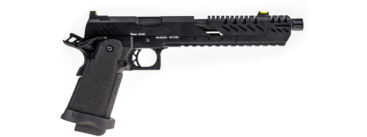 Vorsk Hi-Capa 7.0 Titan GBB Pistol - (Black)