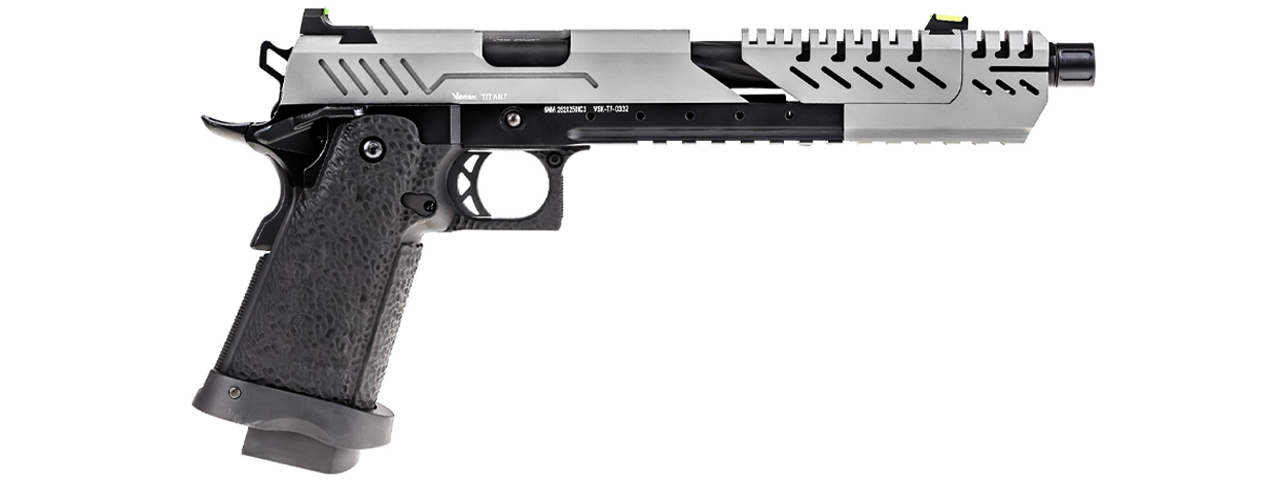 Vorsk Hi-Capa 7.0 Titan GBB Pistol - (Gray/Black)