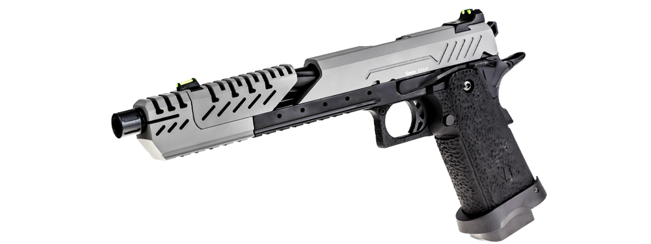 Vorsk Hi-Capa 7.0 Titan GBB Pistol - (Gray/Black)