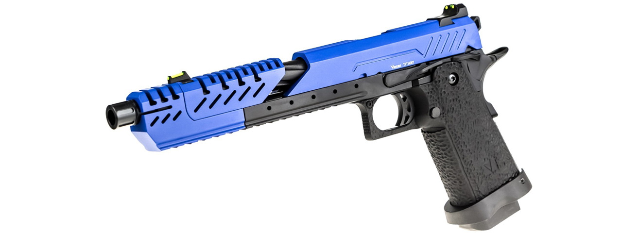 Vorsk Hi-Capa 7.0 Titan GBB Pistol - (Blue/Black)