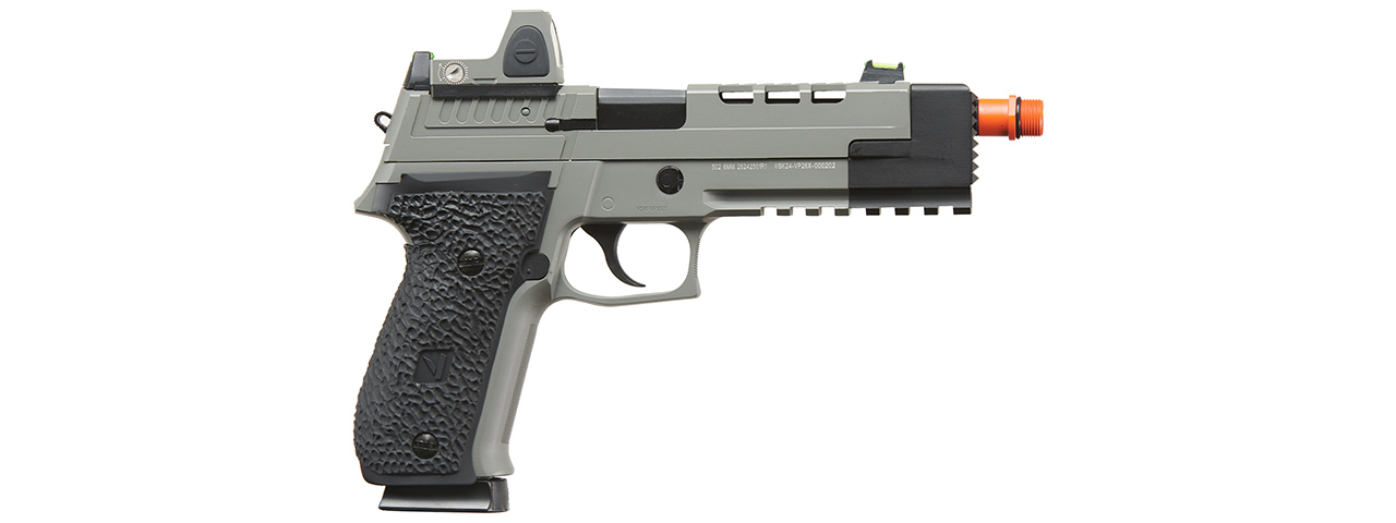 Vorsk Hi-Capa VP26X GBB Pistol w/ Red Dot Sight - (Gray)