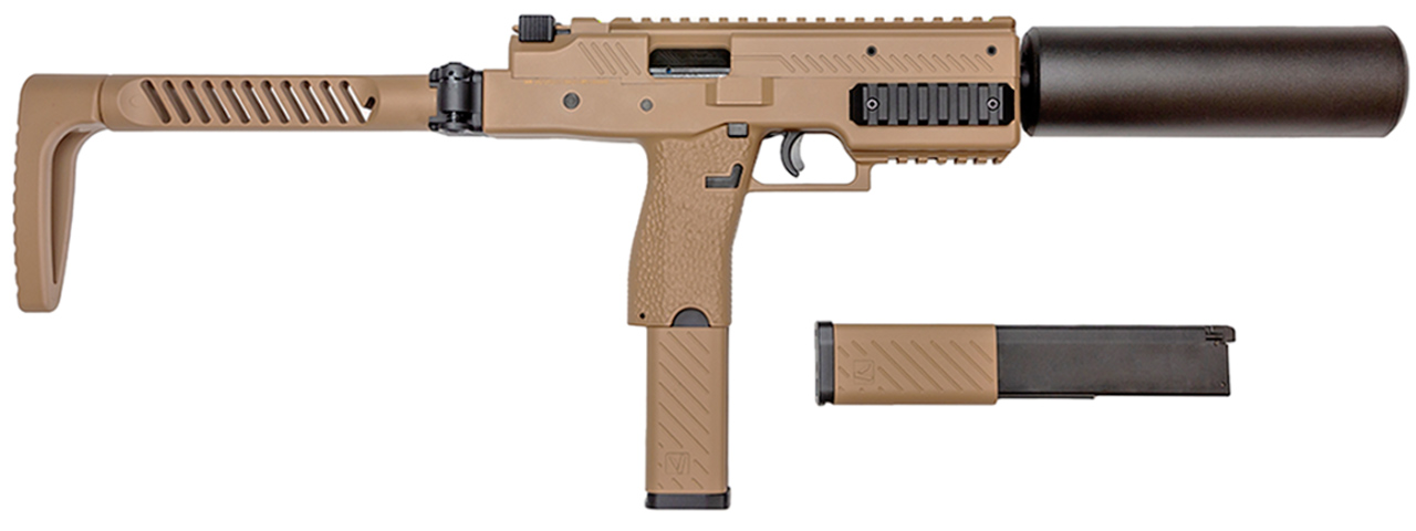 Vorsk VGS-1X GBB Airsoft SMG - (Tan)