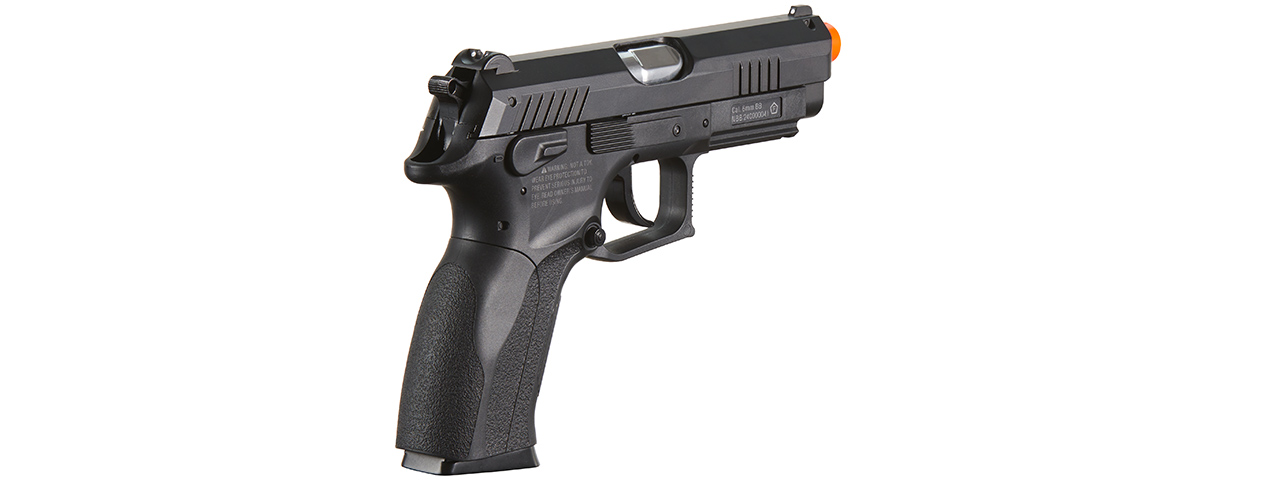 Win Gun K100 Airsoft CO2 Non Blowback Pistol with Metal Slide - (Black)